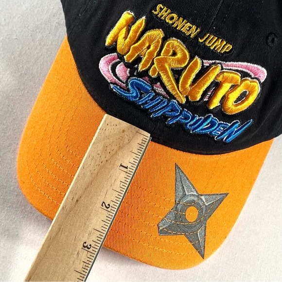 Naruto Shippuden Shonen Jump Men’s Baseball Cap Hat Anime NRMH0010B NWT - Picture 7 of 15